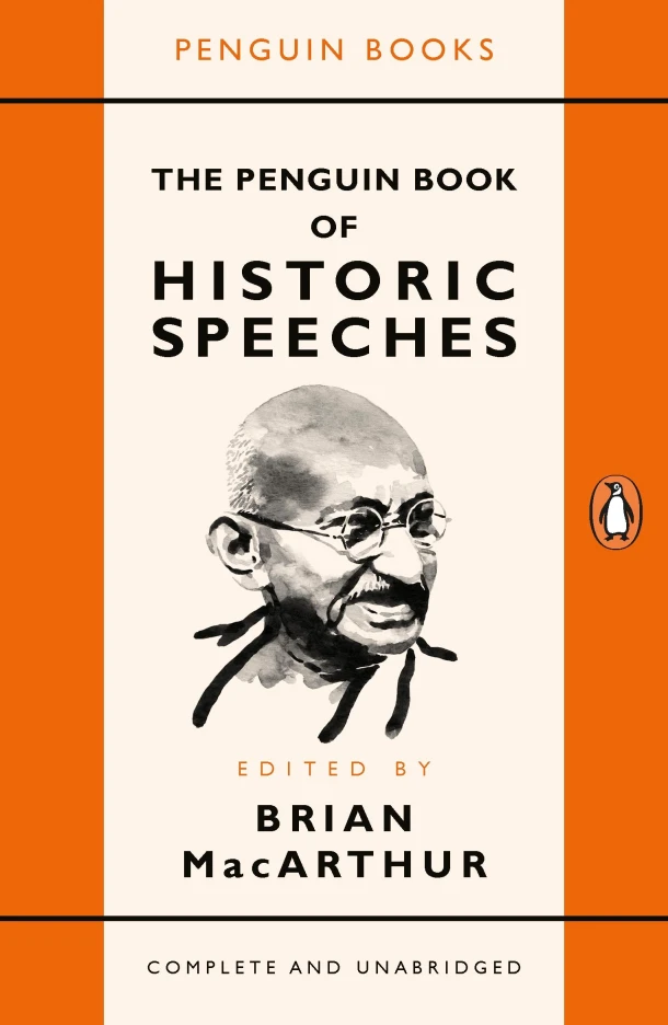The Penguin Book of Historic Speeches – Brian MacArthur – boek cover
