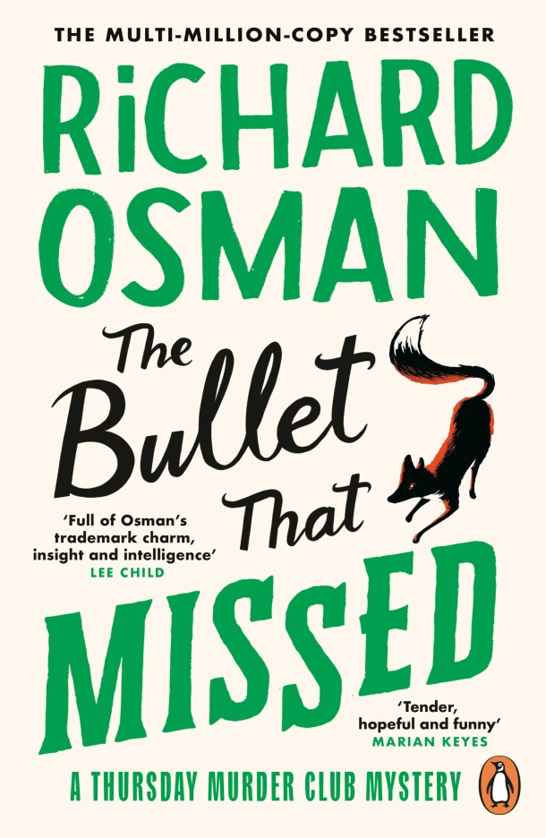 The Bullet That Missed – Richard Osman – boek cover