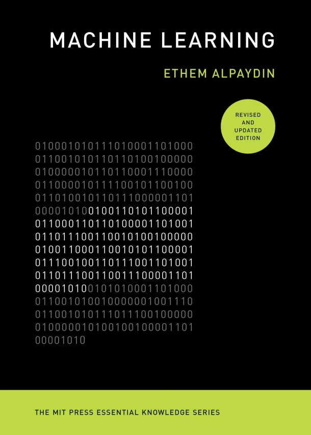 Machine Learning, revised and updated edition – Ethem Alpaydin – boek cover