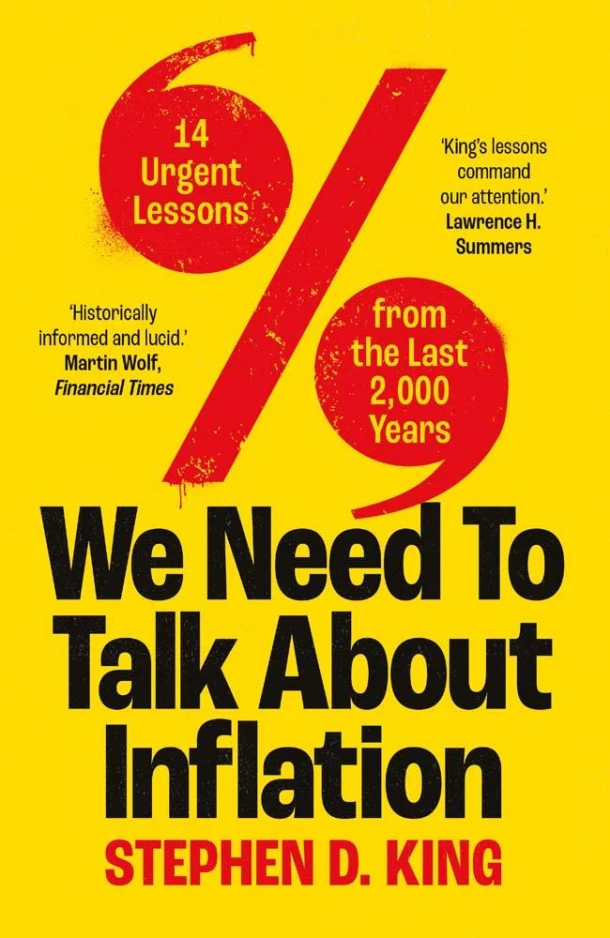 We Need to Talk About Inflation – Stephen D. King – boek cover