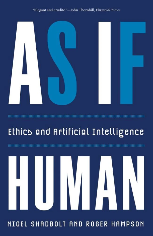 As If Human – Nigel Shadbolt – boek cover