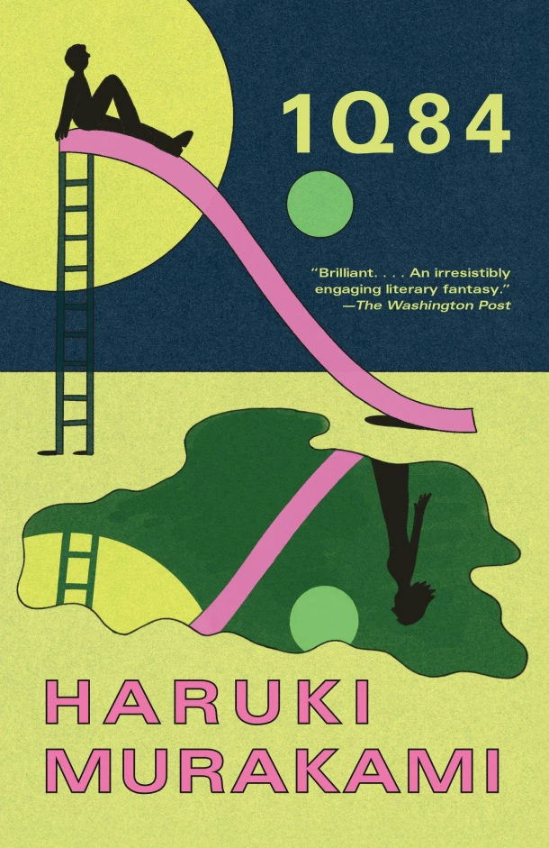 1Q84 – Haruki Murakami – boek cover