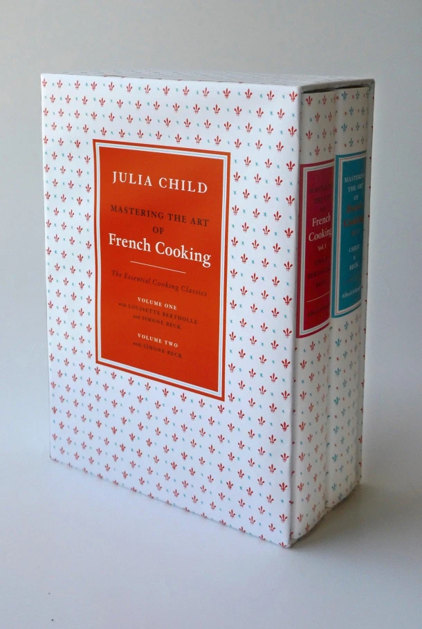 Mastering the Art of French Cooking (2 Volume Box Set) – Julia Child – boek cover