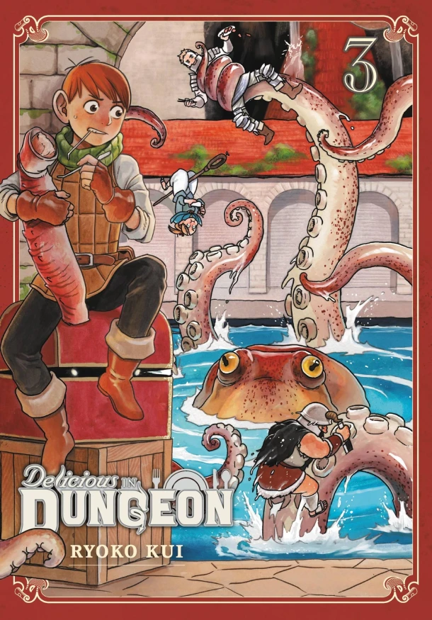 Delicious in Dungeon, Vol. 3 – Abigail Blackman – boek cover