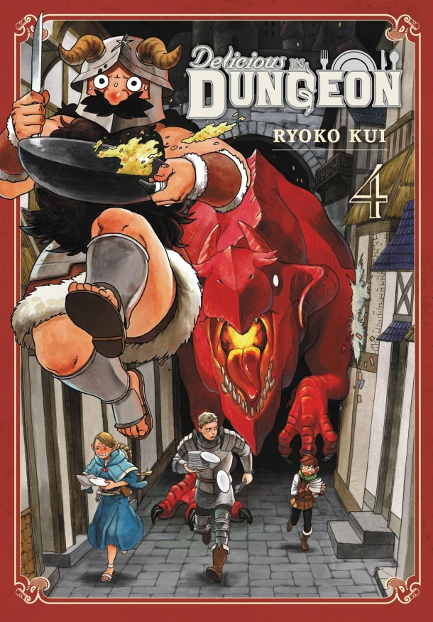 Delicious in Dungeon, Vol. 4 – Abigail Blackman – boek cover