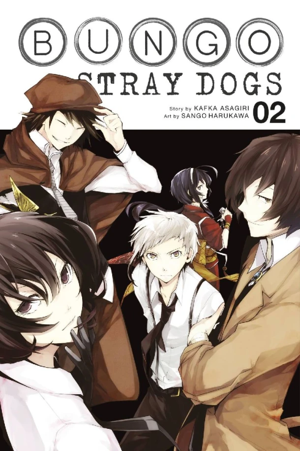 Bungo Stray Dogs, Vol. 2 – Kafka Asagiri – boek cover