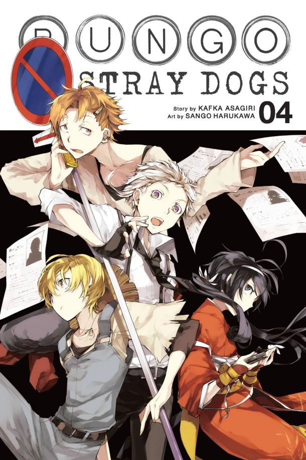 Bungo Stray Dogs, Vol. 4 – Kafka Asagiri – boek cover