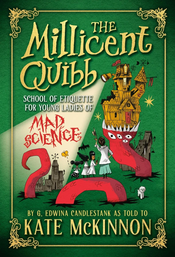 The Millicent Quibb School of Etiquette for Young Ladies of Mad Science – boek cover