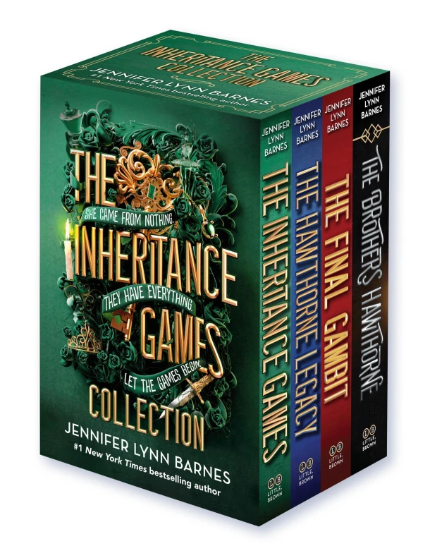 The Inheritance Games Paperback Collection – Jennifer Lynn Barnes – boek cover