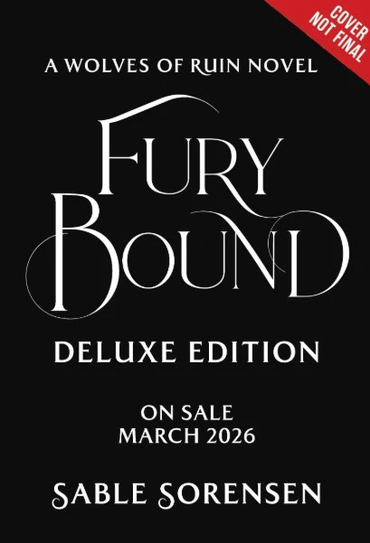 Fury Bound Deluxe Limited Edition – SABLE SORENSON – boek cover