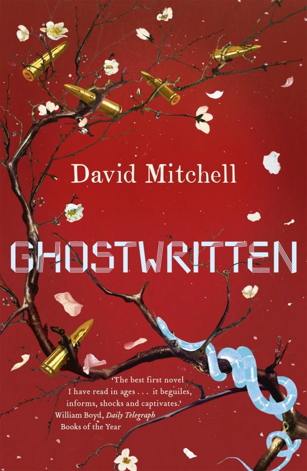 Ghostwritten – David Mitchell – boek cover