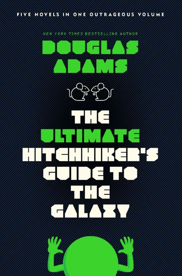 The Ultimate Hitchhiker's Guide to the Galaxy – Douglas Adams – boek cover