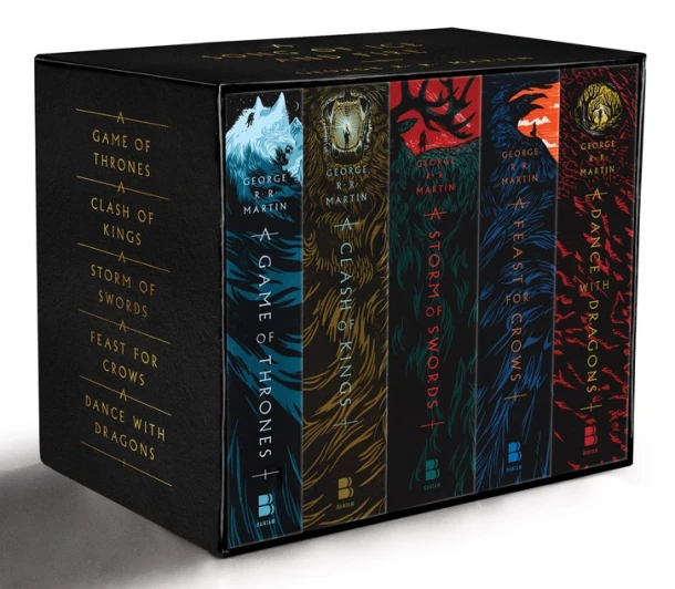 A Game of Thrones – George R R Martin – boek cover