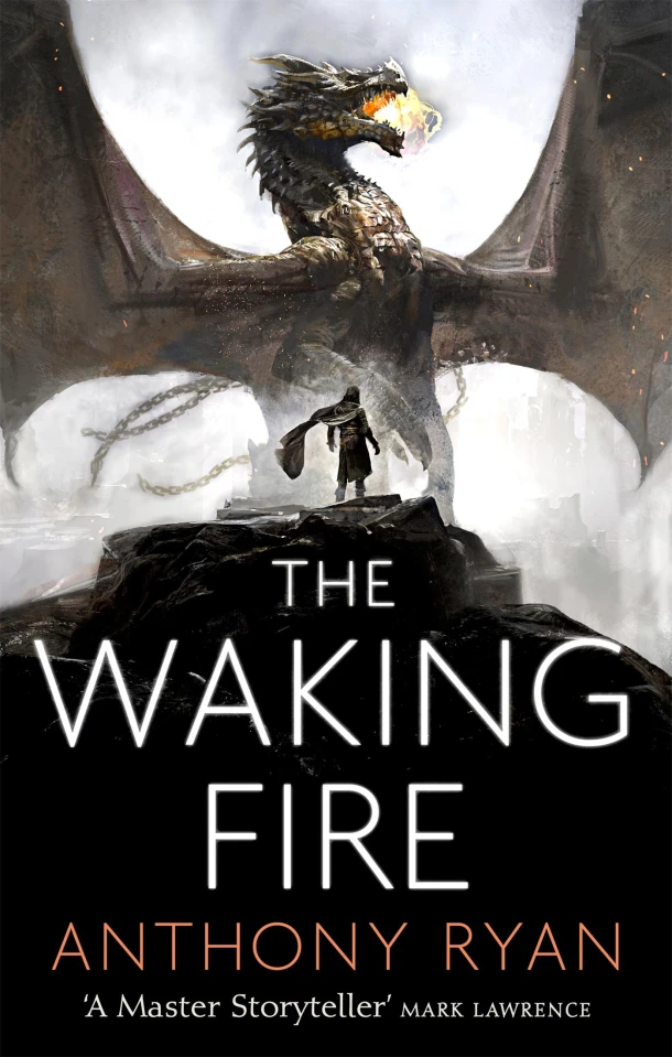 The Waking Fire – Anthony Ryan – boek cover