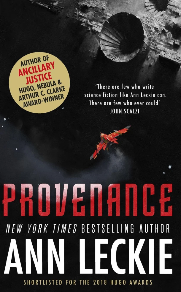 Provenance – Ann Leckie – boek cover