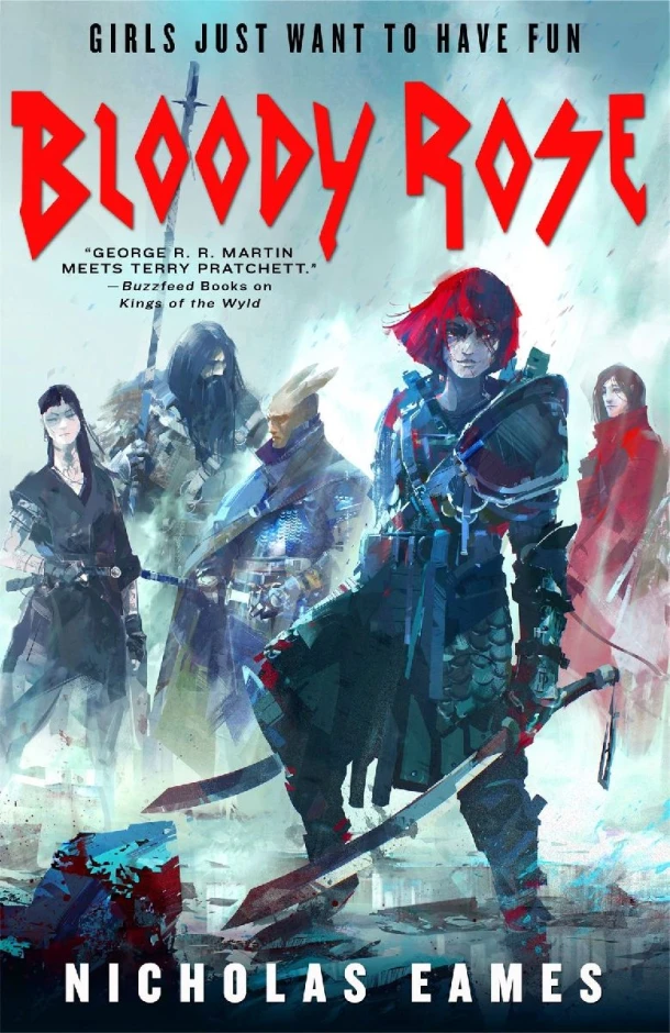 Bloody Rose – Nicholas Eames – boek cover