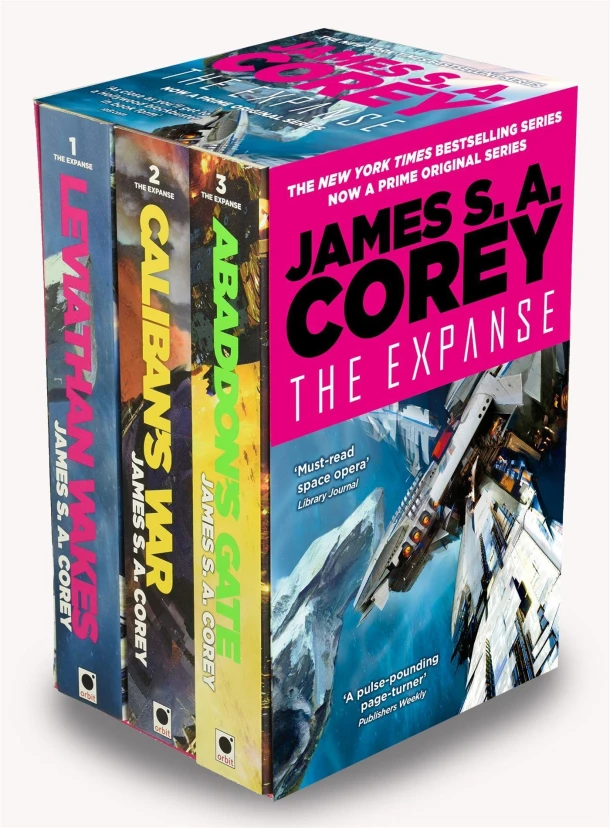 The Expanse Box Set Books 1-3 (Leviathan Wakes, Caliban's War, Abaddon's Gate) – James S. A. Corey – boek cover