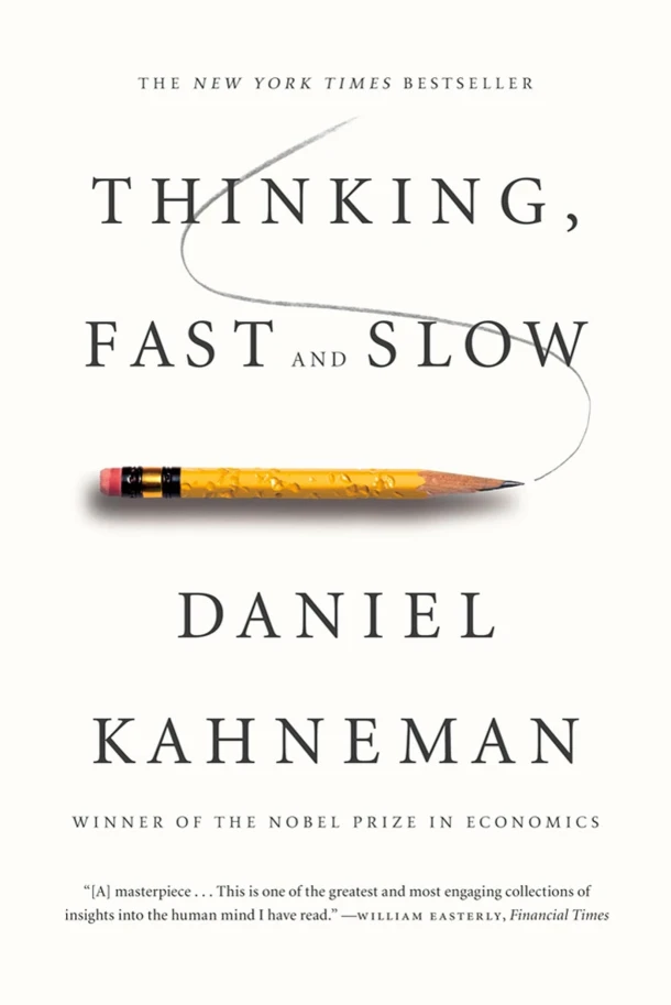 Thinking, Fast and Slow – Daniel Kahneman – boek cover