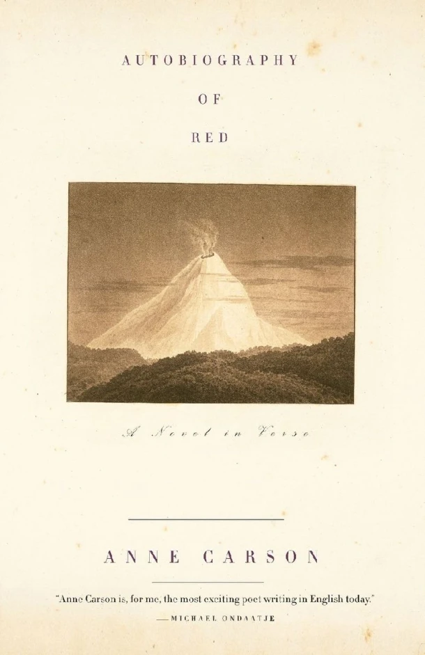 Autobiography of Red – Anne Carson – boek cover