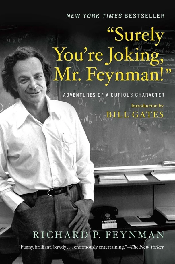 Surely You're Joking, Mr. Feynman! – Richard P Feynman – boek cover