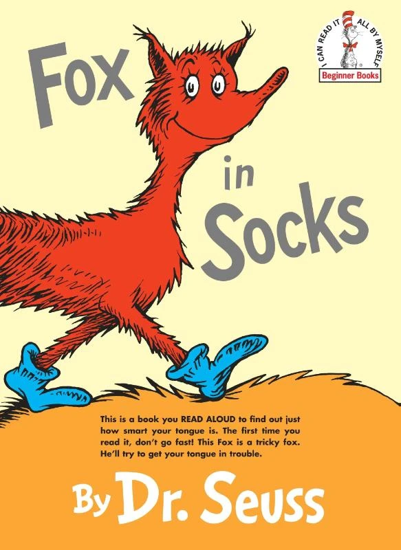 Fox in Socks – Dr. Seuss – boek cover