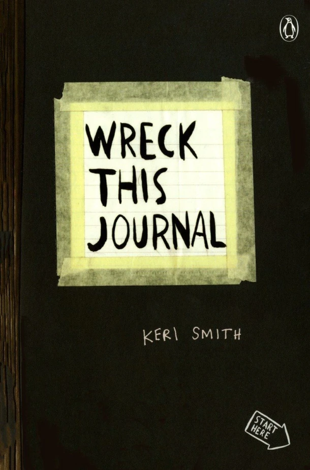 Wreck This Journal (Black) Expanded Edition – Keri Smith – boek cover