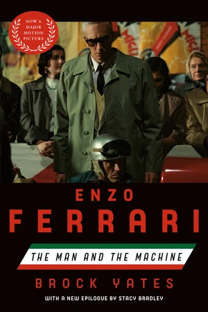 Enzo Ferrari (movie tie-in) – Brock Yates – boek cover