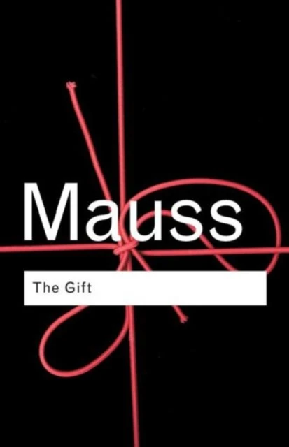 The Gift – Mauss, Marcel – boek cover