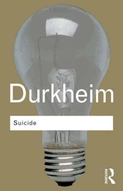 Suicide – Durkheim, Emile – boek cover
