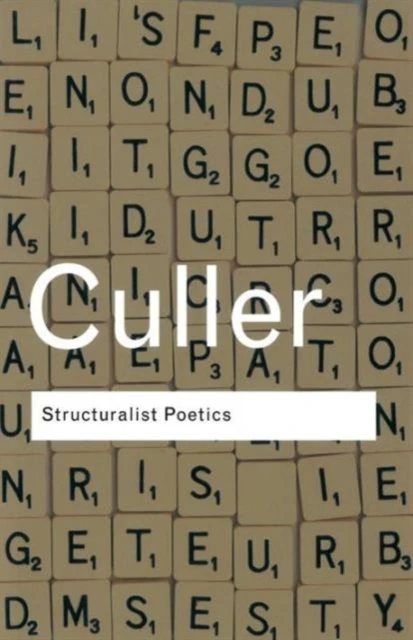Structuralist Poetics – Culler, Jonathan – boek cover