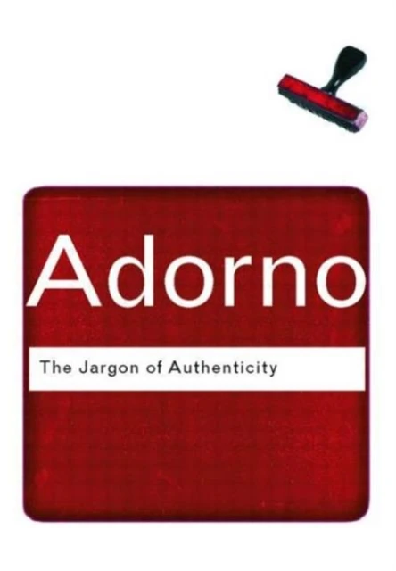 The Jargon of Authenticity – boek cover