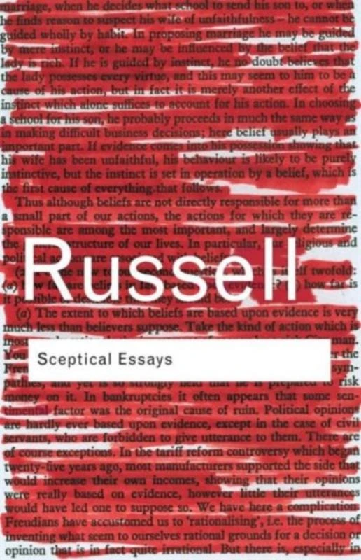 Sceptical Essays – boek cover