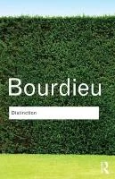 Distinction – Bourdieu, Pierre – boek cover