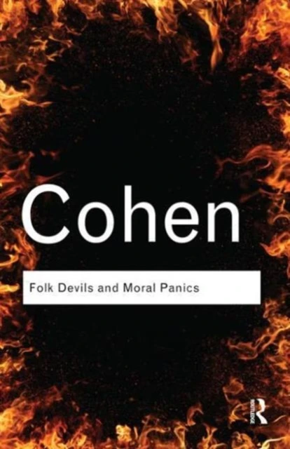 Folk Devils and Moral Panics – Cohen, Stanley (London School of Economics, UK) – boek cover