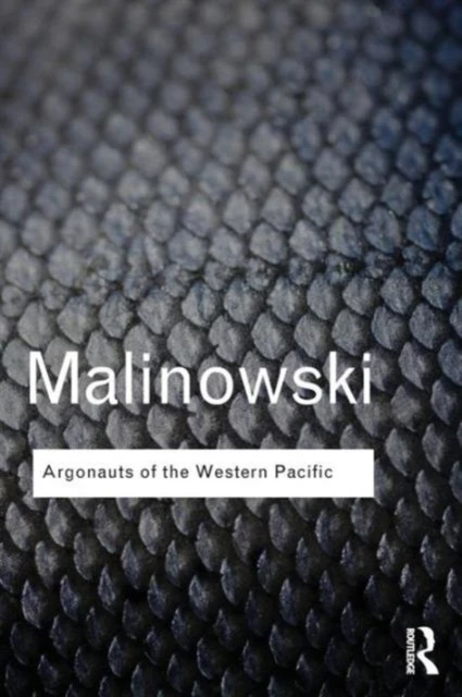 Argonauts of the Western Pacific – Malinowski, Bronislaw – boek cover