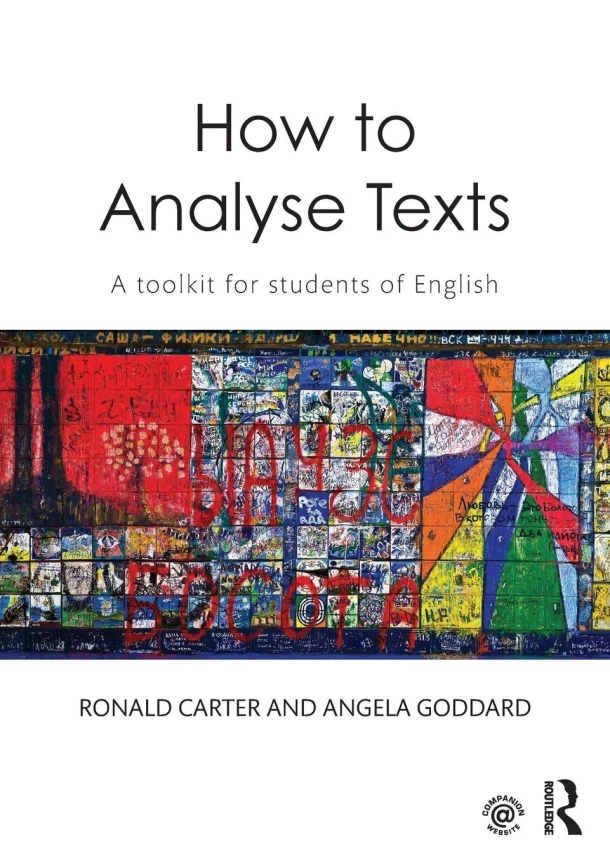 How to Analyse Texts – Ronald (University of Nottingham Carter – boek cover