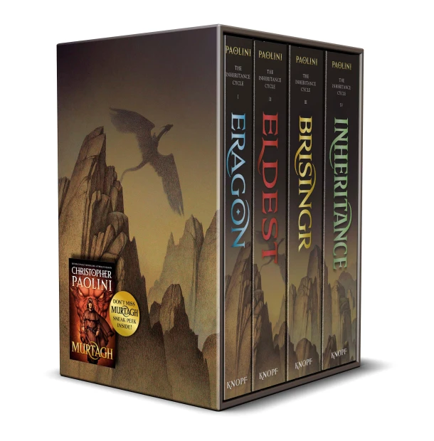 The Inheritance Cycle 4-Book Trade Paperback Boxed Set – boek cover