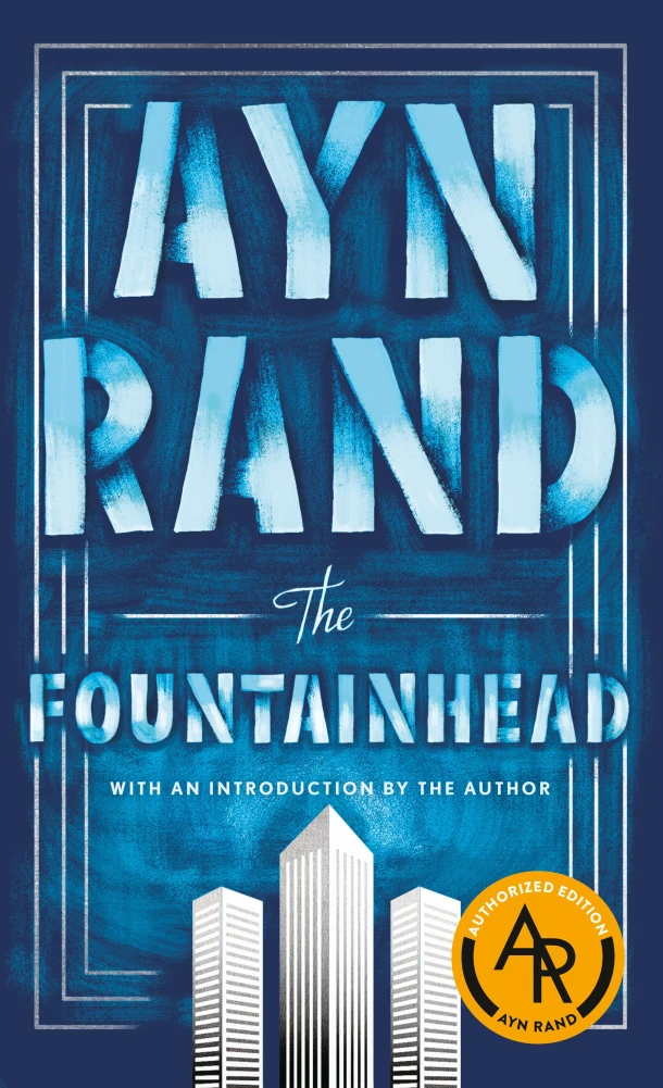 The Fountainhead – Ayn Rand – boek cover