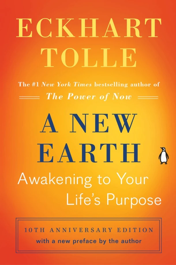 A New Earth: Oprah's Book Club – Eckhart Tolle – boek cover