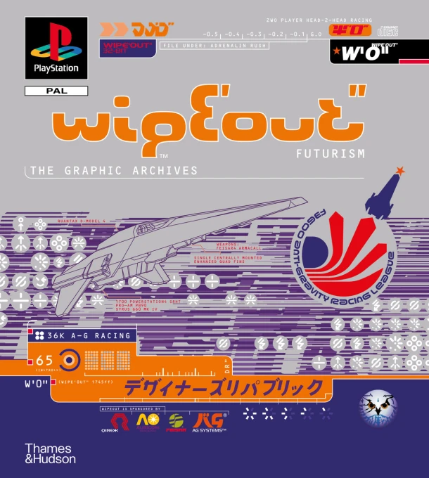 WipEout Futurism – Duncan Harris – boek cover