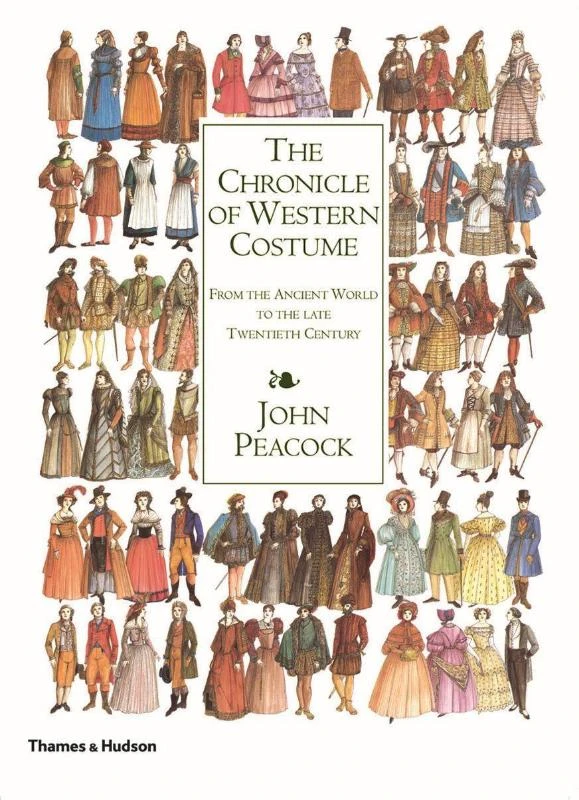 The Chronicle of Western Costume – John Peacock – boek cover