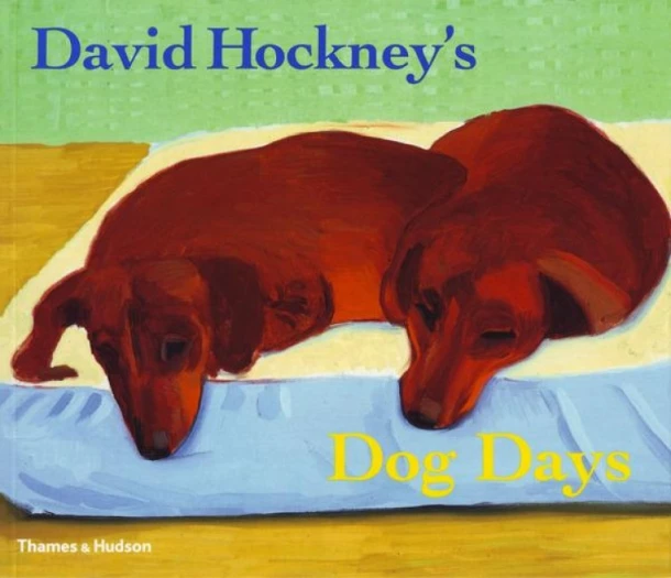David Hockney's Dog Days – David Hockney – boek cover