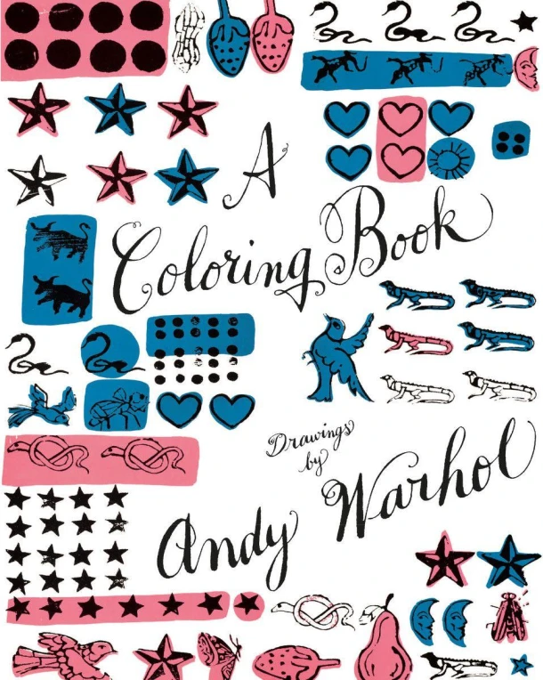 A Coloring Book: Drawings by Andy Warhol – Andy Warhol – boek cover
