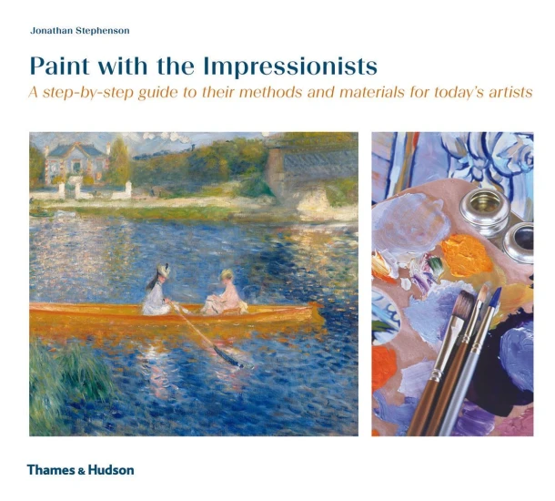 Paint with the Impressionists – Jonathan Stephenson – boek cover