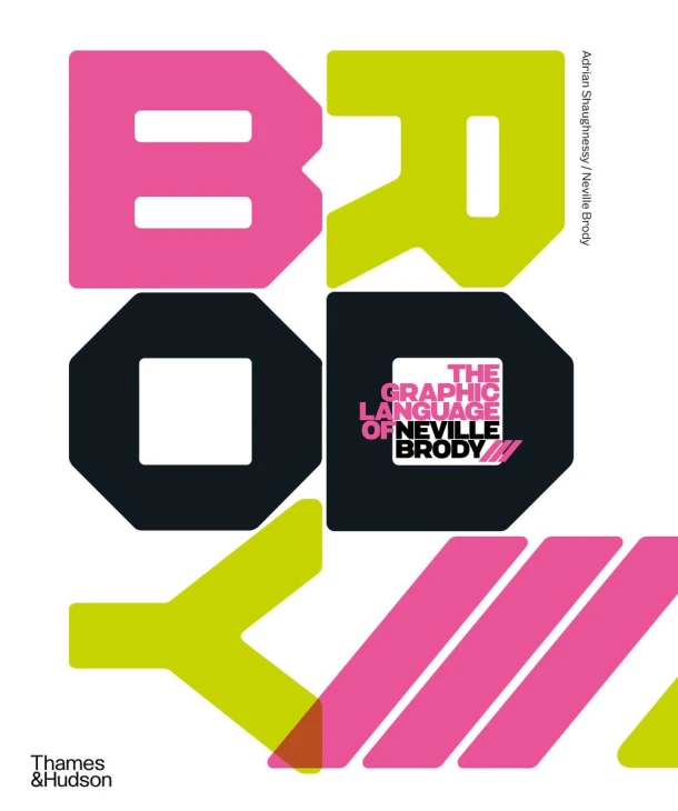 The Graphic Language of Neville Brody 3 – Adrian Shaughnessy – boek cover