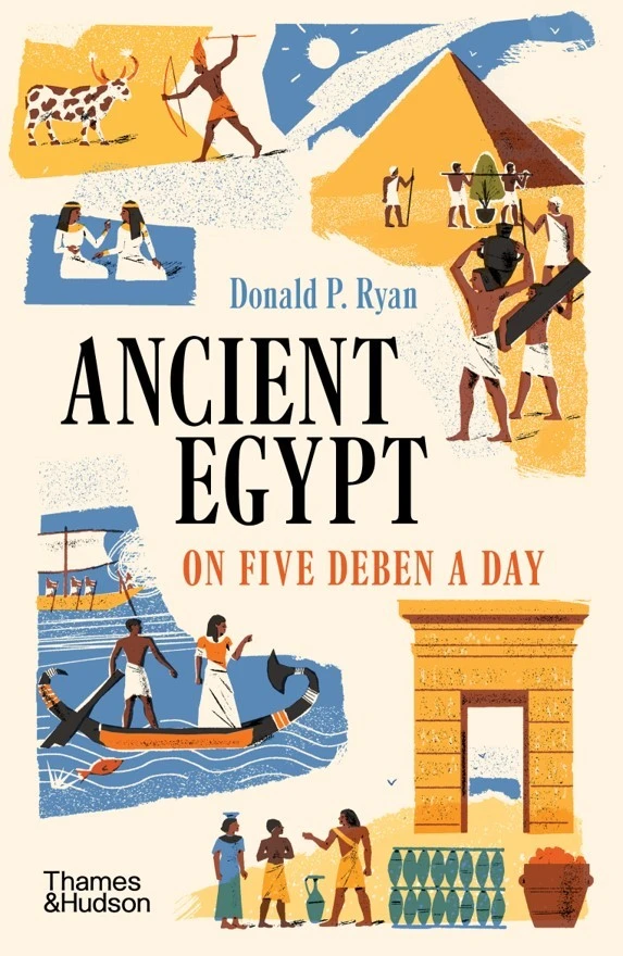 Ancient Egypt on Five Deben a Day – Donald P. Ryan – boek cover