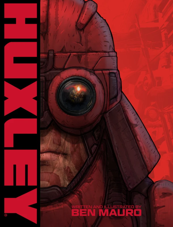 HUXLEY – Ben Mauro – boek cover
