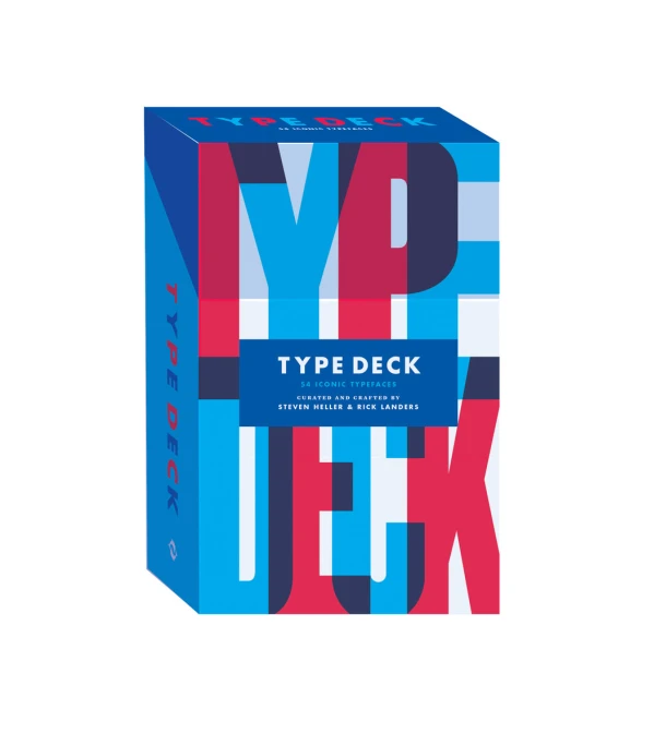 Type Deck: A Collection of Iconic Typefaces – Steven Heller – boek cover