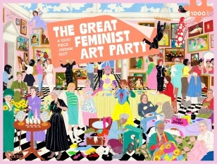 The Great Feminist Art Party – Lydia Miller – boek cover