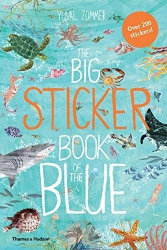 The Big Sticker Book of the Blue – boek cover